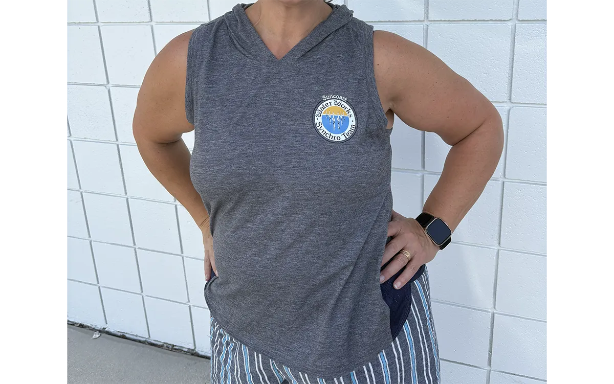 Front of tank top